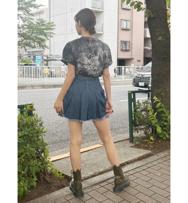 EVRIS「【FRUIT OF THE LOOMコラボ】グラフィックTシャツ」|Tシャツ・カットソー|