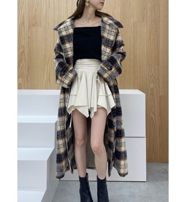 EVRIS「ツイストオフショルダーニットトップス」|ニット・セーター|