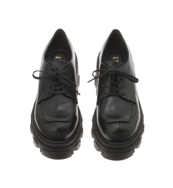 EVRIS「レースアッププラットフォームシューズ」|ローファー|