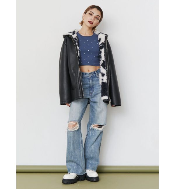 EVRIS「レースアッププラットフォームシューズ」|ローファー|