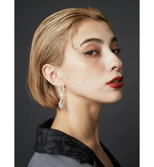 EVRIS「STONE MIX SUNNY MOTIFピアス」|ピアス|