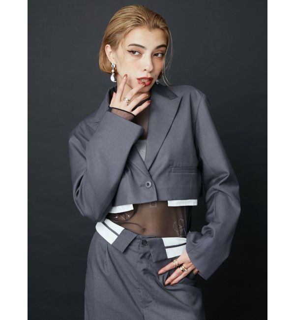 EVRIS「STONE MIX SUNNY MOTIFピアス」|ピアス|