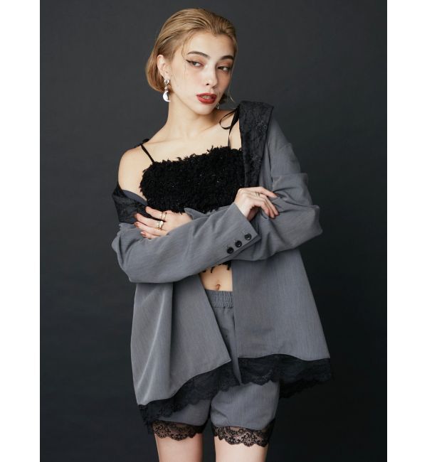 EVRIS「STONE MIX SUNNY MOTIFピアス」|ピアス|