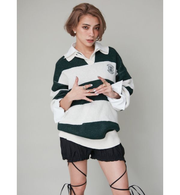 EVRIS「サイドリボンバルーンショートパンツ」|その他|