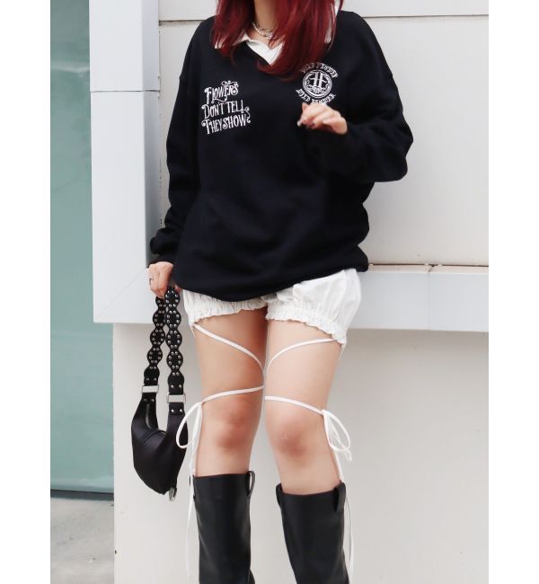 EVRIS「サイドリボンバルーンショートパンツ」|その他|