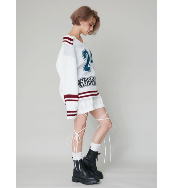 EVRIS「サイドリボンバルーンショートパンツ」|その他|