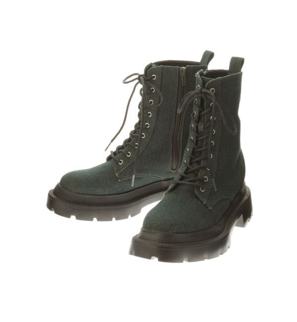 EVRIS「レースアップインソールワークブーツ」|ショートブーツ|