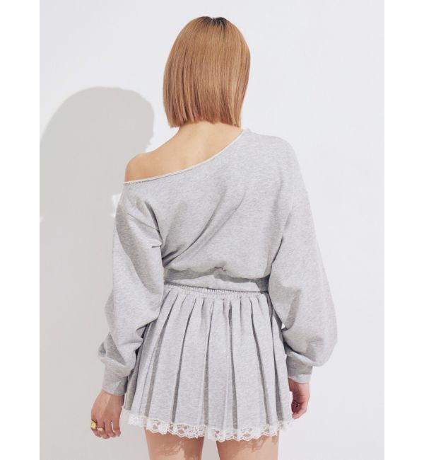 EVRIS「プリーツスウェットミニスカート【セットアップ着用可能】」|スカート|