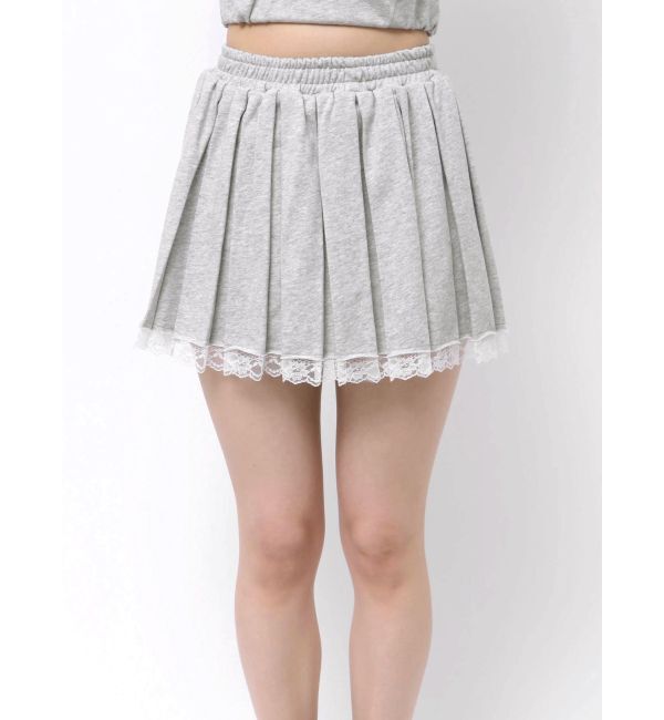 EVRIS「プリーツスウェットミニスカート【セットアップ着用可能】」|スカート|