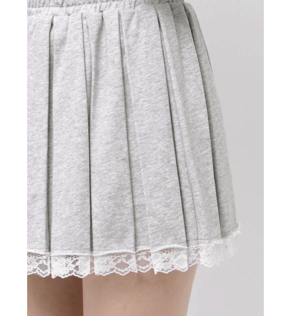 EVRIS「プリーツスウェットミニスカート【セットアップ着用可能】」|スカート|