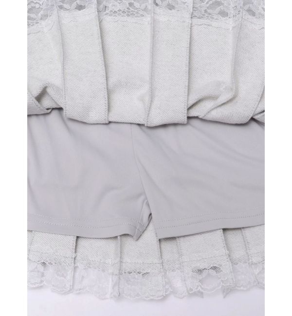 EVRIS「プリーツスウェットミニスカート【セットアップ着用可能】」|スカート|