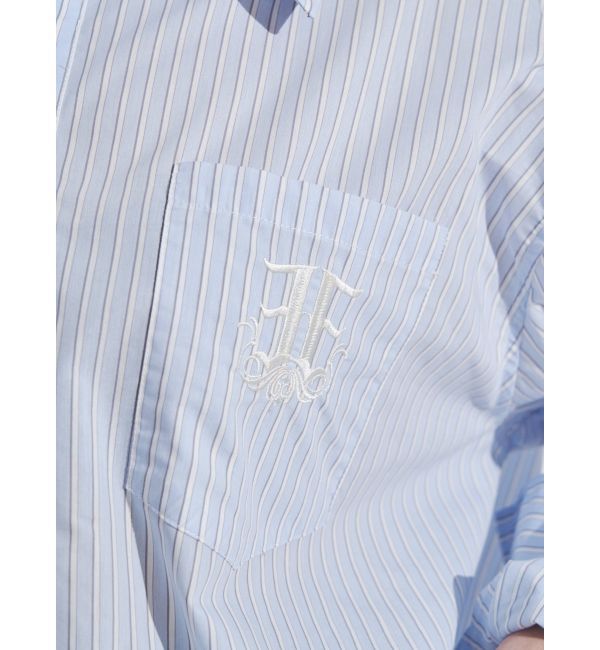 EVRIS「E emblemオーバーサイズシャツ」|シャツ・ブラウス|