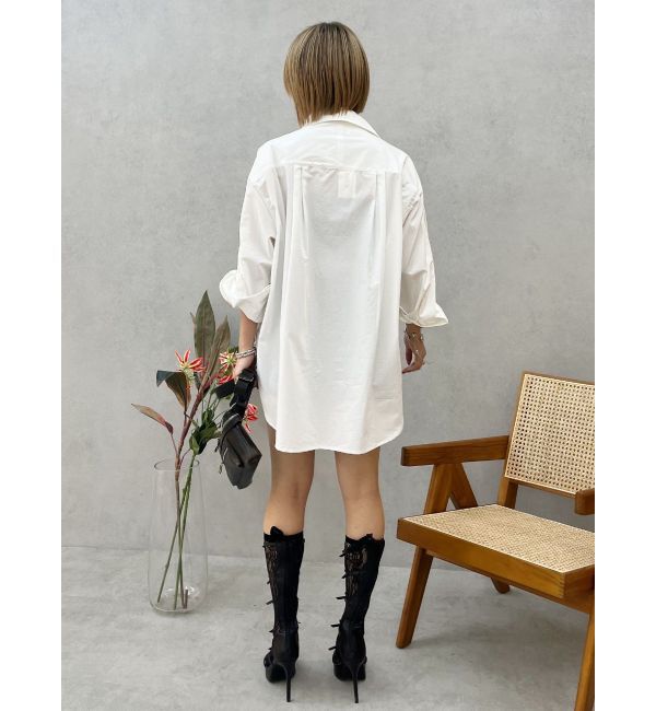 EVRIS「E emblemオーバーサイズシャツ」|シャツ・ブラウス|