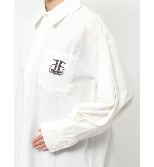 EVRIS「E emblemオーバーサイズシャツ」|シャツ・ブラウス|