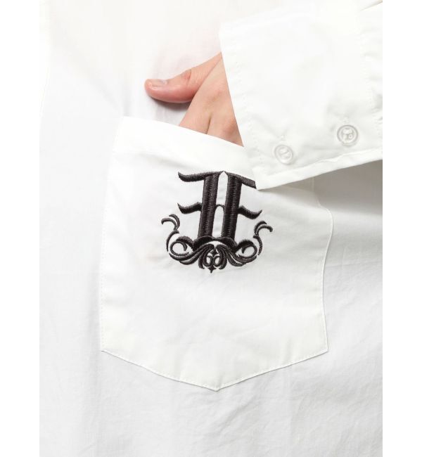 EVRIS「E emblemオーバーサイズシャツ」|シャツ・ブラウス|