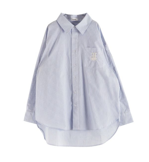 EVRIS「E emblemオーバーサイズシャツ」|シャツ・ブラウス|