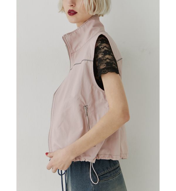 jouetie「ZIPワークベスト【セットアップ対応】」|ブルゾン・スタジャン|