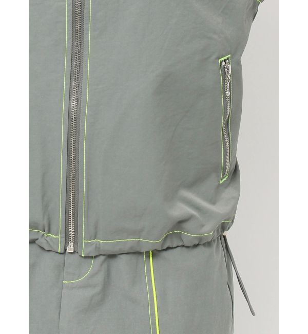 jouetie「ZIPワークベスト【セットアップ対応】」|ブルゾン・スタジャン|