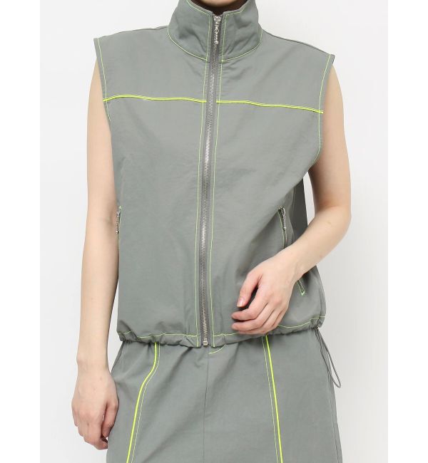 jouetie「ZIPワークベスト【セットアップ対応】」|ブルゾン・スタジャン|