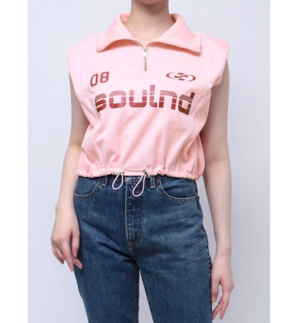 jouetie「スポーティーハーフZIPトップス」|Tシャツ・カットソー|