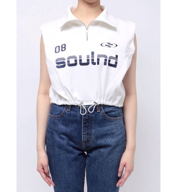 jouetie「スポーティーハーフZIPトップス」|Tシャツ・カットソー|