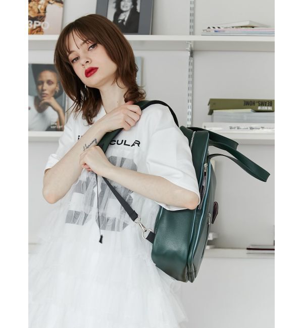 jouetie「パイピングレザーバックパック」|リュック|