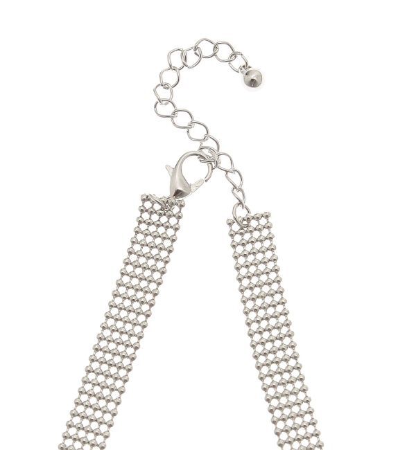 jouetie「メタルチェーンハートチョーカー」|ネックレス|