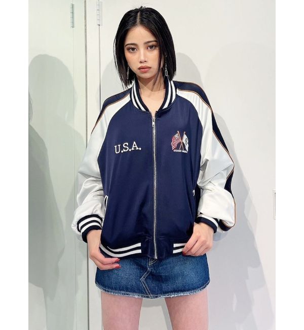 GYDA「LOS ANGELESスーベニアブルゾン」|ブルゾン・スタジャン|