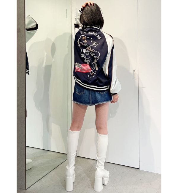 GYDA「LOS ANGELESスーベニアブルゾン」|ブルゾン・スタジャン|