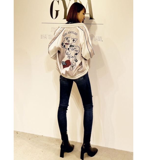 GYDA「LOS ANGELESスーベニアブルゾン」|ブルゾン・スタジャン|