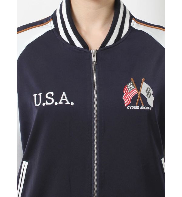 GYDA「LOS ANGELESスーベニアブルゾン」|ブルゾン・スタジャン|