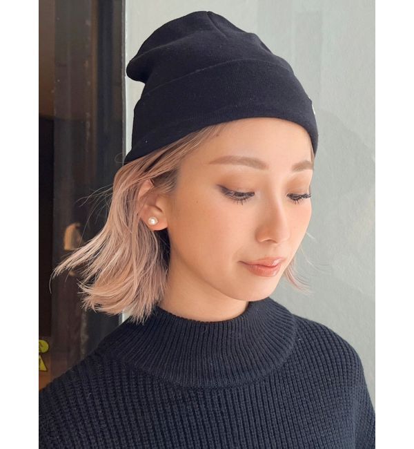 GYDA「GG CIRCLE ニット キャップ」|ニット帽|