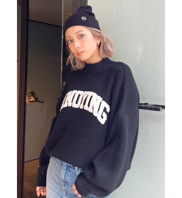 GYDA「GG CIRCLE ニット キャップ」|ニット帽|