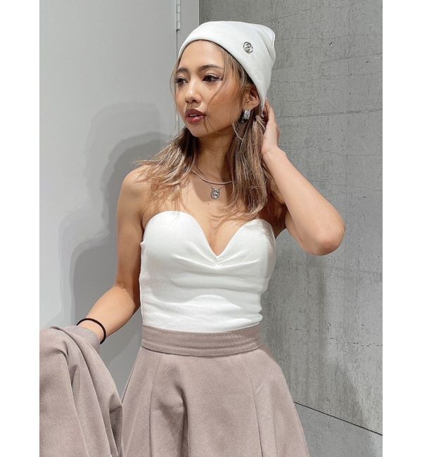 GYDA「GG CIRCLE ニット キャップ」|ニット帽|