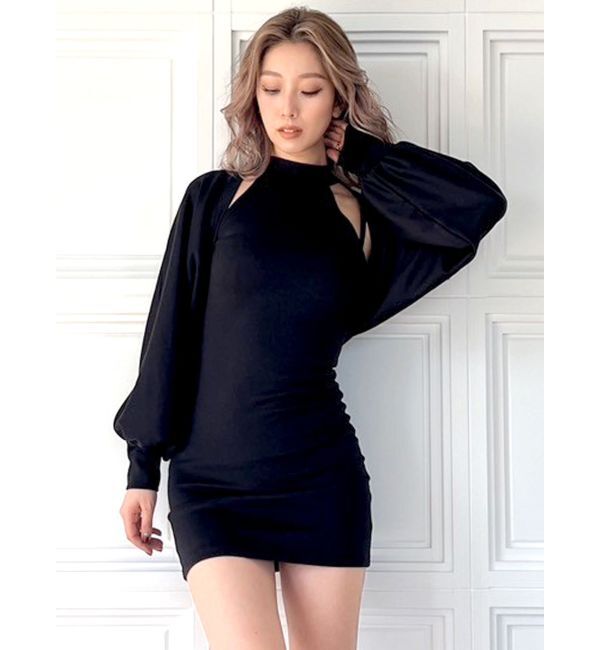 GYDA「ボレロアンサンブルアメスリタイトワンピース」|ワンピース|