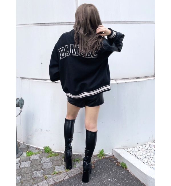 GYDA「ストレッチチャンキーブーツ」|ロングブーツ|