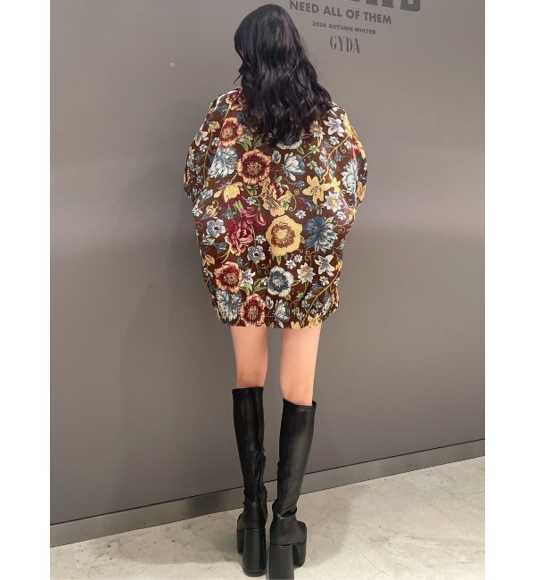 GYDA「ストレッチチャンキーブーツ」|ロングブーツ|