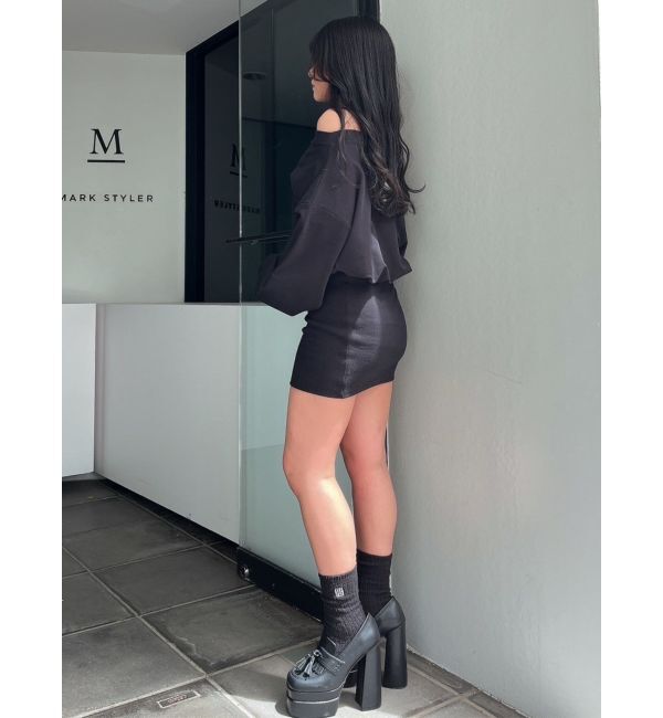 GYDA「チャンキーヒールローファーパンプス」|パンプス|