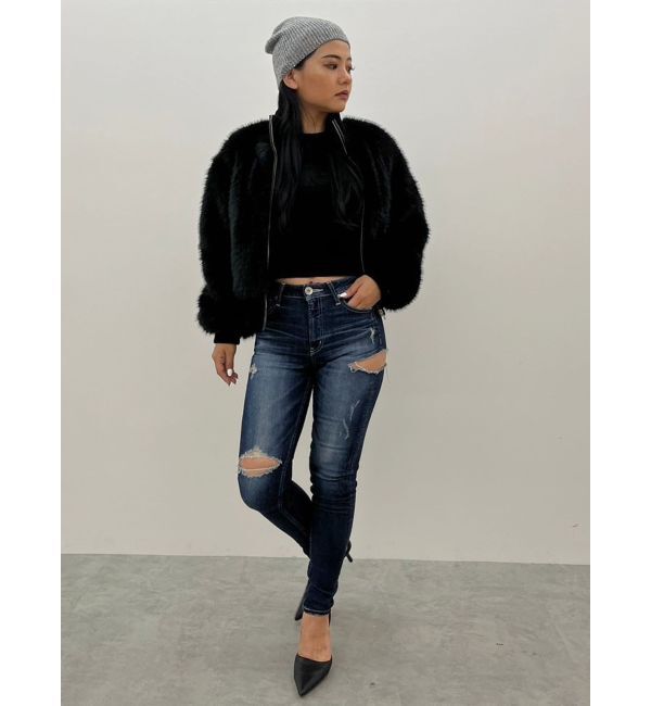 GYDA「RIBエコファーショートコート」|その他|