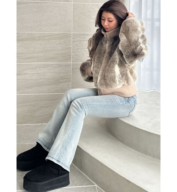 GYDA「RIBエコファーショートコート」|その他|