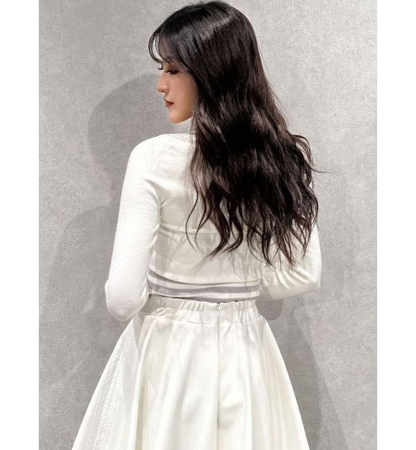 GYDA「molar Vネックニットトップス」|ニット・セーター|