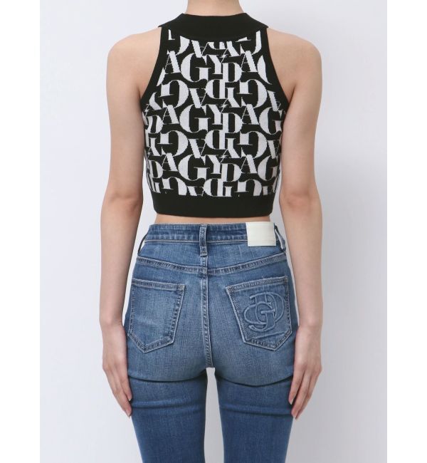 GYDA「GYDAジャカードアメスリニットトップス」|ニット・セーター|