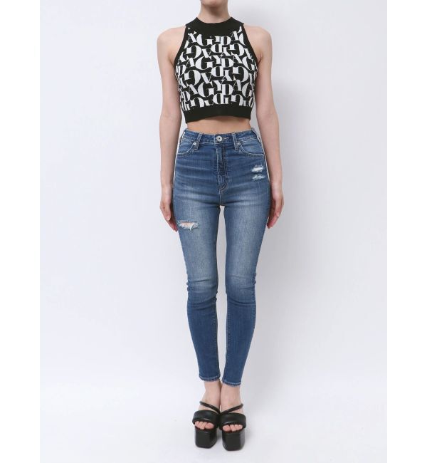 GYDA「GYDAジャカードアメスリニットトップス」|ニット・セーター|