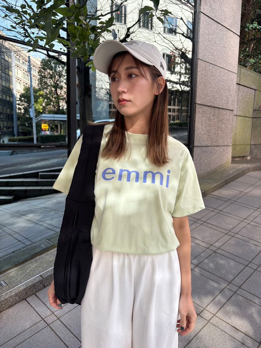emmi atelier「【10th】【emmi|NEW ERA】9TWENTY emmiロゴキャンバスキャップ」|キャップ・キャスケット|