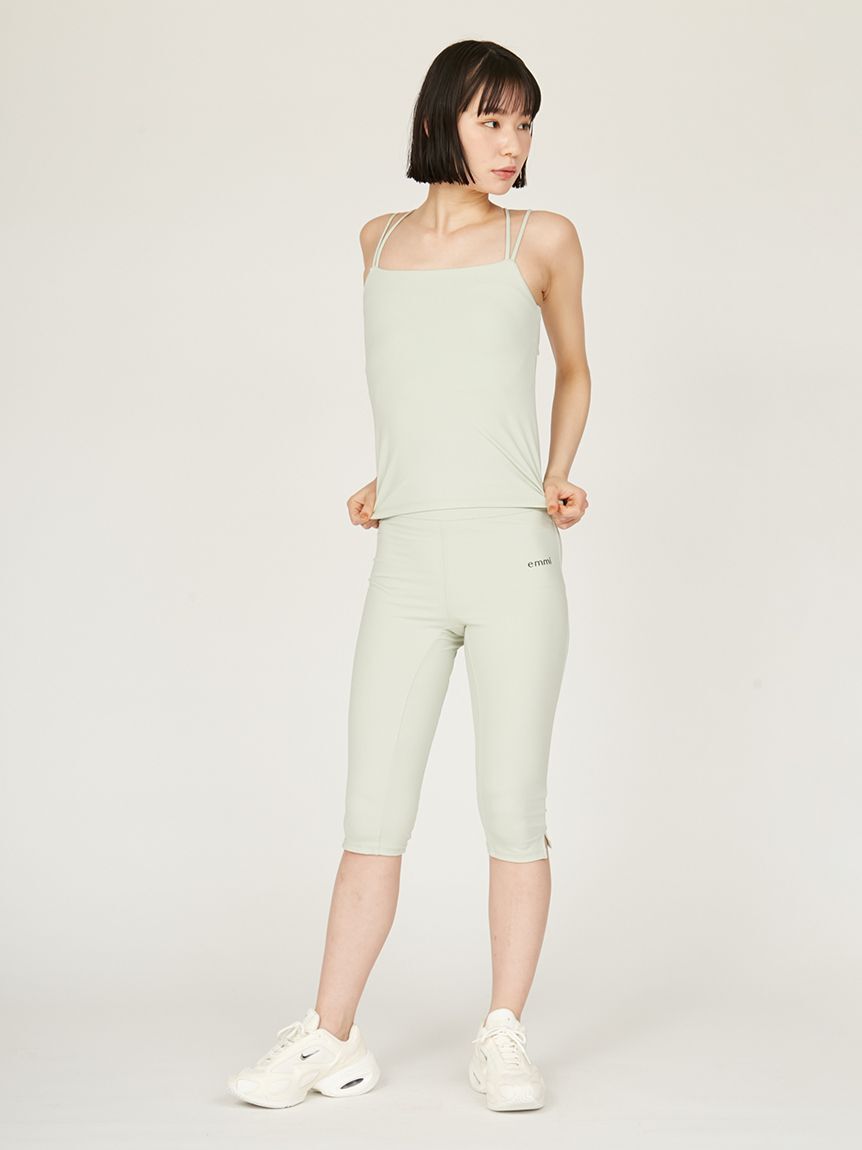 emmi yoga「サステナレッチカプリレギンス」|その他|
