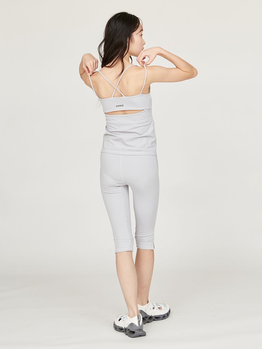 emmi yoga「サステナレッチカプリレギンス」|その他|