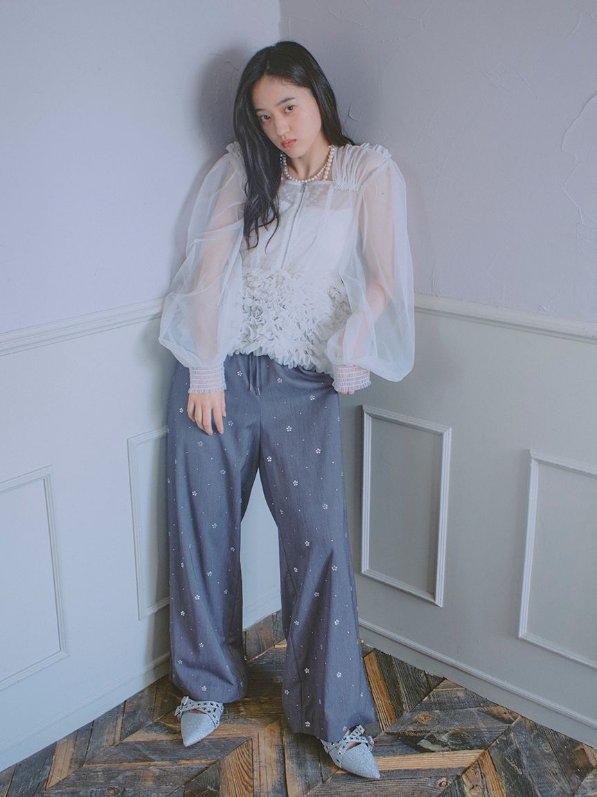 FURFUR「クロスストラップアイレットシューズ」|サンダル|