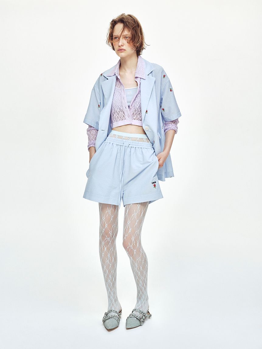 FURFUR「クロスストラップアイレットシューズ」|サンダル|