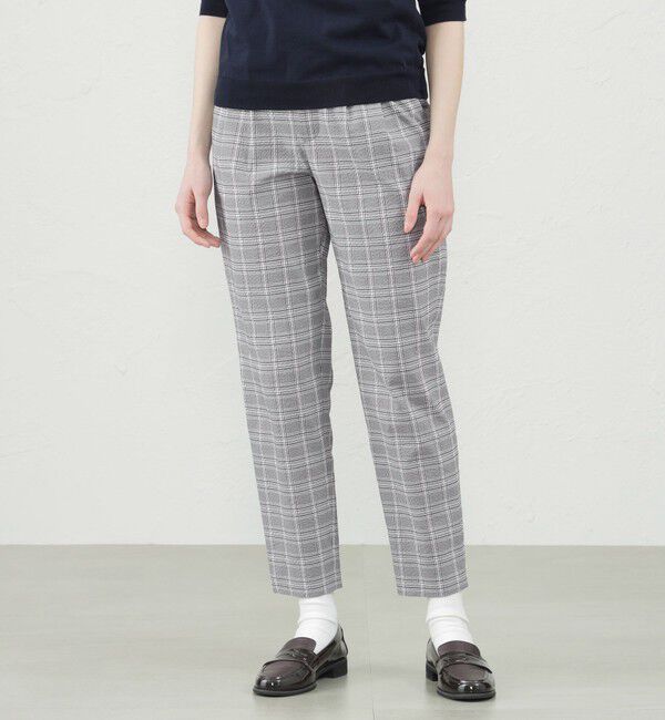 MACKINTOSH PHILOSOPHY「タータンチェックサッカーテーパードパンツ」|その他|グレー