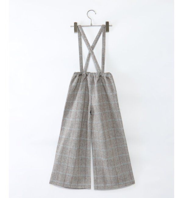 ikka kids「【キッズ】ヘリンボンチェックサロペット（120~160cm）」|その他|